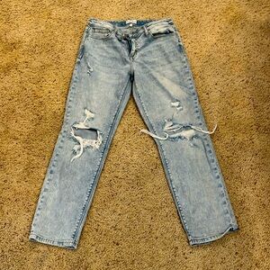 Super cute, boyfriend cut, Studio Blue, sz 29